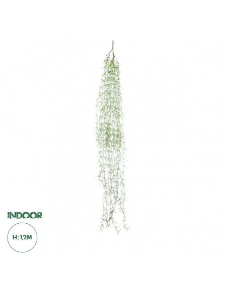 GloboStar® Artificial Garden TILLANDSIA HANGING BRANCH 20236 Τεχνητό Διακοσμητικό Κρεμαστό Φυτό Ισπανικό Βρύο Τιλάντσια Υ120cm