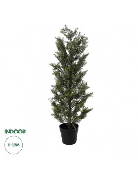 GloboStar® Artificial Garden LEMON CYPRESS 20151 Τεχνητό Διακοσμητικό Φυτό Λεμονόκυπάρισσο Υ120cm