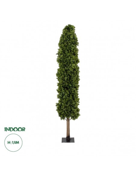 GloboStar® Artificial Garden BUXUS 20157 Τεχνητό Διακοσμητικό Φυτό Πυξός Υ180cm