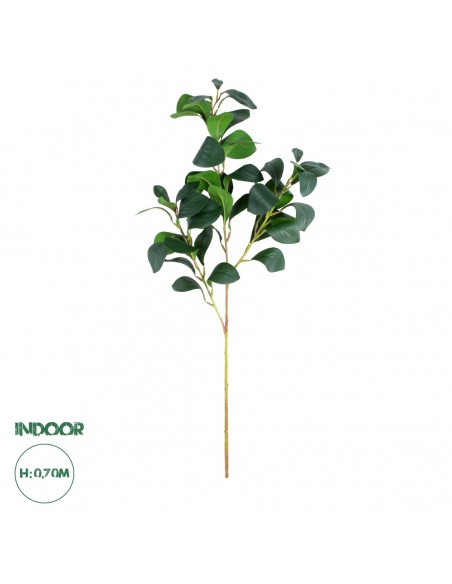 GloboStar® Artificial Garden LAURUS NOBILIS BRANCH 20224 Τεχνητό Διακοσμητικό Κλαδί Δάφνης Π35 x Υ70cm