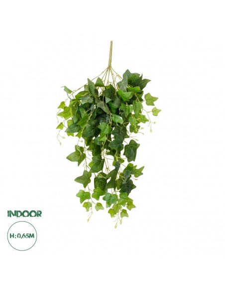 GloboStar® Artificial Garden IVY HANGING BRANCH 20253 Τεχνητό Διακοσμητικό Κρεμαστό Φυτό Κισσός Υ130cm