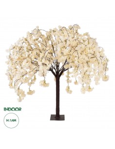 GloboStar® Artificial Garden SALMON CHERRY BLOSSOM TREE...