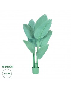 GloboStar® Artificial Garden TURQUOISE STRELITZIA 20368...