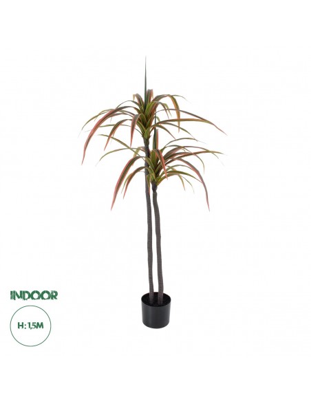 GloboStar® Artificial Garden DRAGON BLOOD TREE 20370 Τεχνητό Διακοσμητικό Φυτό Δράκαινα Υ150cm