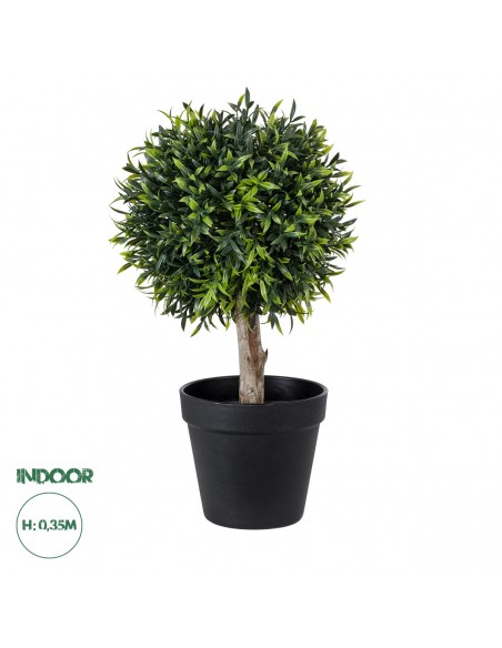 GloboStar® Artificial Garden FICUS BENJAMINA TREE 20397 Τεχνητό Διακοσμητικό Φυτό Φίκος Μπενζαμίνη Υ35cm