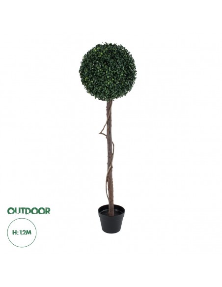 GloboStar® Artificial Garden BUXUS 20407 Τεχνητό Διακοσμητικό Φυτό Πυξός Υ120cm
