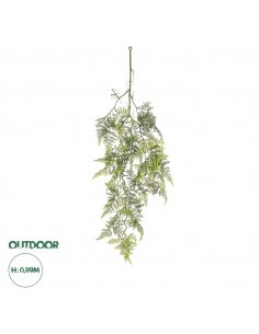 GloboStar® Artificial Garden FERN HANGING BRANCH 20410...