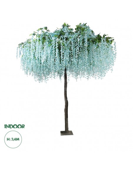 GloboStar® Artificial Garden WISTERIA FLOWER TREE 20433...