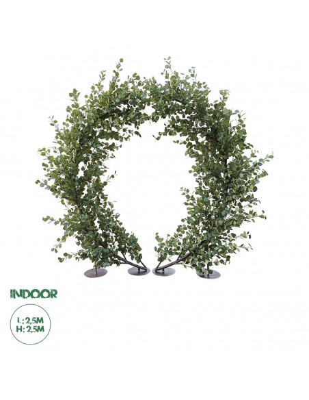 GloboStar® Artificial Garden EYCALYPTUS CINEREA ARCH...