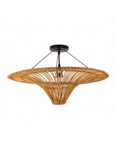 GloboStar® PALERMO 02308 Boho Φωτιστικό Οροφής Μονόφωτο 1...