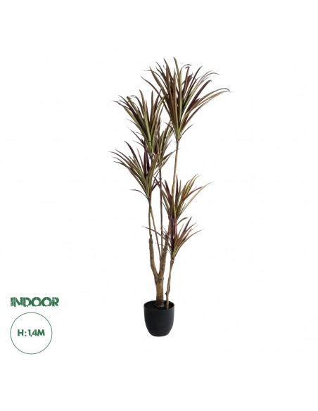 GloboStar® Artificial Garden DRAGON BLOOD TREE 20970 Τεχνητό Διακοσμητικό Φυτό Δράκαινα Φ60 x Υ140cm