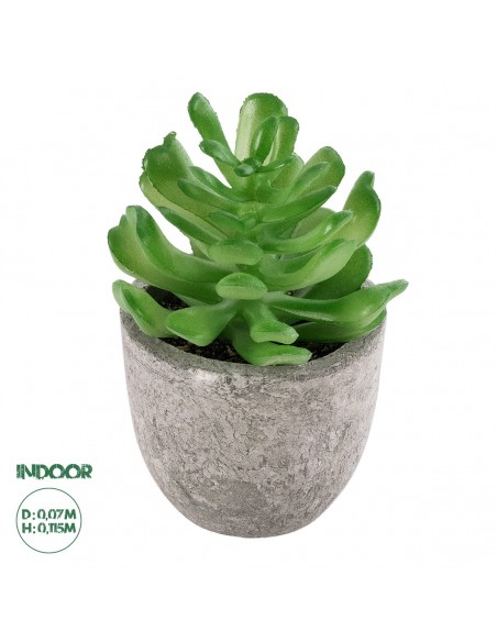 GloboStar® Artificial Garden SUCCULENT CRASSULA 21014...
