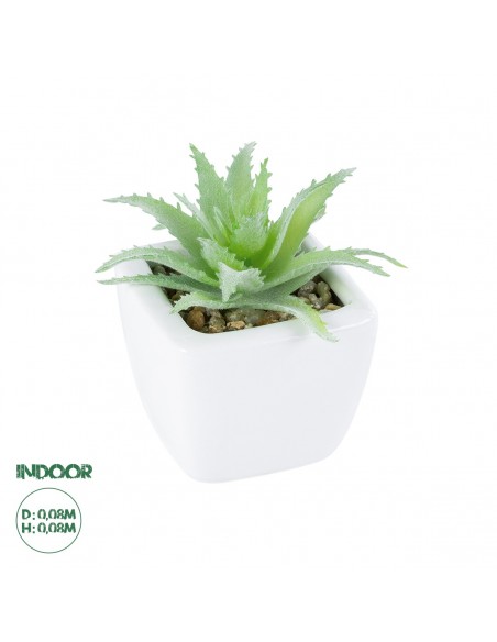 GloboStar® Artificial Garden SUCCULENT ALOE LOTUS 20976...