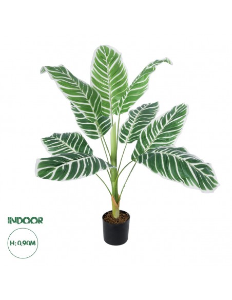 GloboStar® Artificial Garden WHITE ZEBRA 20943 Τεχνητό...