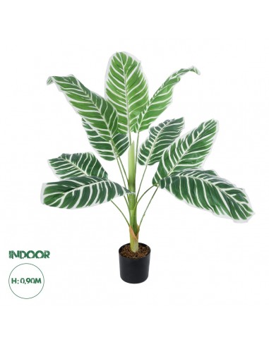 GloboStar® Artificial Garden WHITE ZEBRA 20943...