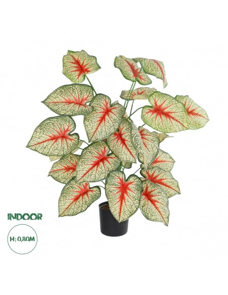 GloboStar® Artificial Garden CALADIUM 20921 Διακοσμητικό...