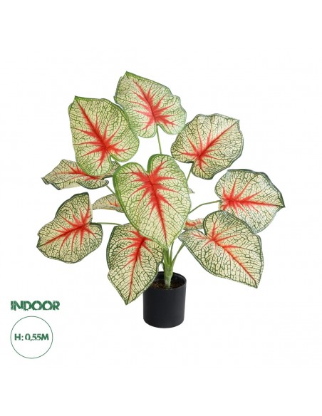 GloboStar® Artificial Garden CALADIUM 20932 Διακοσμητικό...