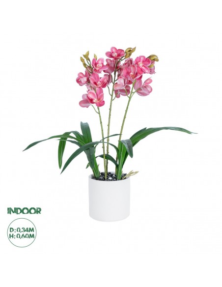 GloboStar® Artificial Garden PINK CHERRY CYMBIDIUM 21402...