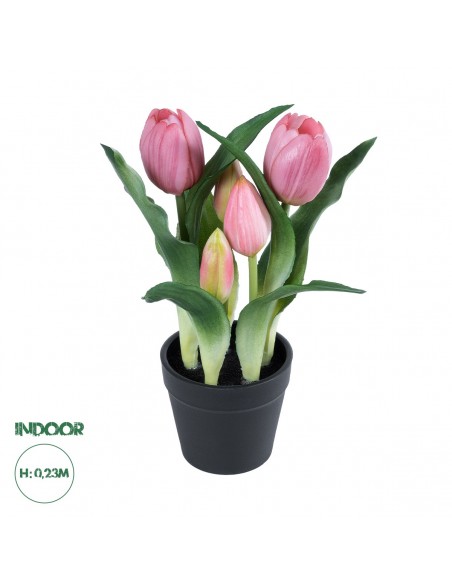 GloboStar® Artificial Garden PINK TULIP 21092...