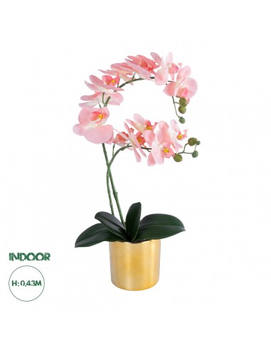 GloboStar® Artificial Garden SALMON PINK ORCHID...