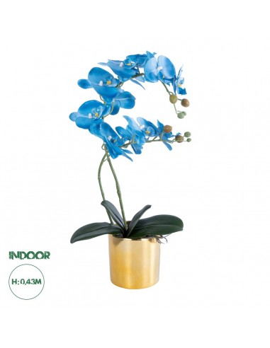 GloboStar® Artificial Garden BLUE ORCHID 21130...