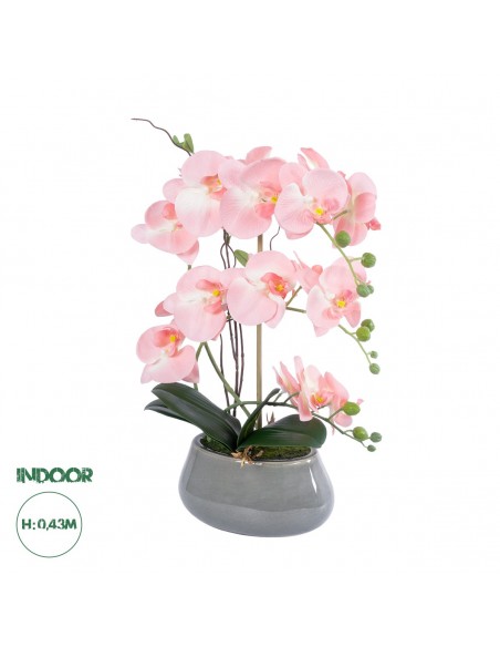 GloboStar® Artificial Garden SALMON PINK ORCHID 21122...