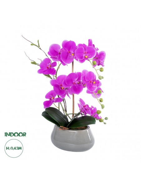 GloboStar® Artificial Garden HOT PINK ORCHID 21119...