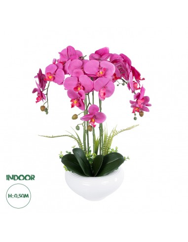 GloboStar® Artificial Garden DARK PINK ORCHID...
