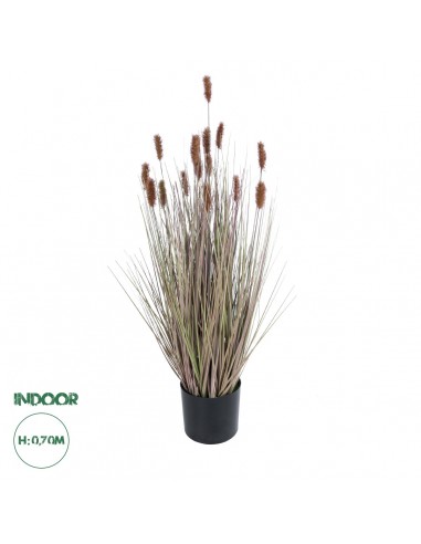 GloboStar® Artificial Garden BROWN LAGURUS...