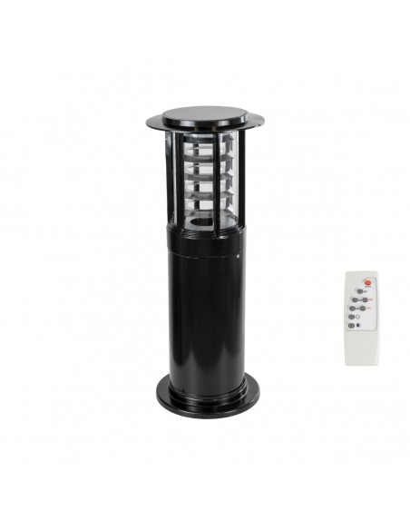 GloboStar® SOLARMIS 90536 LED Solar Bollard Light Κολωνάκι Κήπου Εξωτερικού Χώρου 10W 180lm 120° με Ενσωματωμένο Φωτοβολταϊκό Panel 6V 5W & Επαναφορτιζόμενη Μπαταρία Li-ion 3.2V 6000mAh με Αισθητήρα Ημέρας-Νύχτας - Αδιάβροχο IP65 Φ22 x Υ59cm CCT Ψυχρό-Φυσικό-Θερμό Λευκό 2700K έως 6000K - 2 Χρόνια Εγ