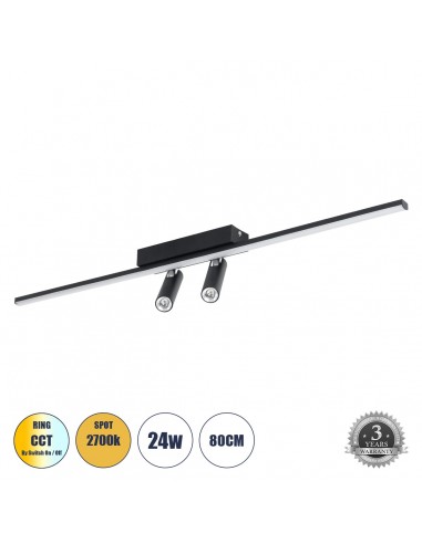 GLOBOSTAR® BARETTI 61226 Φωτιστικό Οροφής...