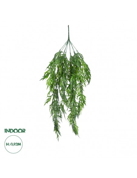 GloboStar® Artificial Garden  CARAWAY HANGING BRANCH 20617 Τεχνητό Κρεμαστό Διακοσμητικό Κρεμαστό κλαδί Κυμινο  Y82cm Σετ 2 τεμαχίων
