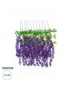 GloboStar® Artificial Garden VIOLET WISTERIA FLOWER...