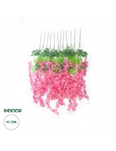 GloboStar® Artificial Garden HOT PINK WISTERIA FLOWER...