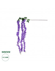 GloboStar® Artificial Garden PURPLE WISTERIA FLOWER...