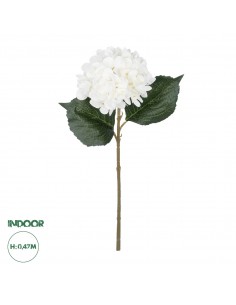 GloboStar® Artificial Garden WHITE HYDRANGEA BRANCH 21173...