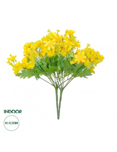 GloboStar® Artificial Garden CHRYSANTHEMUM BRANCH 21134 Τεχνητό Διακοσμητικό Κλαδί Χρυσάνθεμου Y30cm Σετ 2 τεμαχίων