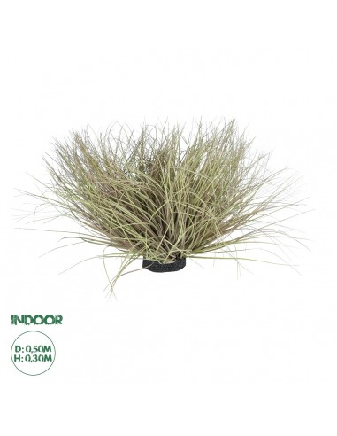 GloboStar® Artificial Garden GRASS BUSH PLANT 21167 Τεχνητό Διακοσμητικό Φυτό Θάμνος Grass Π50cm Y30cm