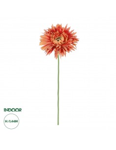 GloboStar® Artificial Garden ORANGE  ROSE BRANCH 21206...