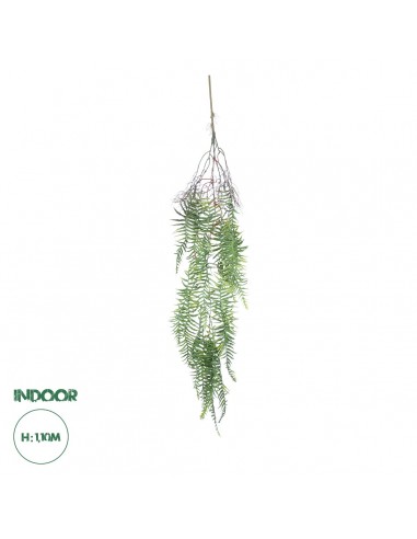 GloboStar® Artificial Garden ASPARAGUS HANGING PLANT 20619 Τεχνητό Διακοσμητικό Κρεμαστό Φυτό Σπαράγγι Υ110cm