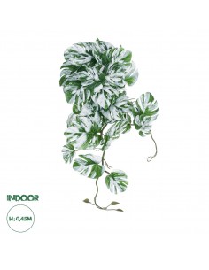 GloboStar® Artificial Garden ALBINO MONSTERA HANGING...