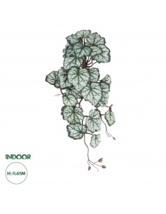GloboStar® Artificial Garden REX BEGONIA HANGING PLANT...