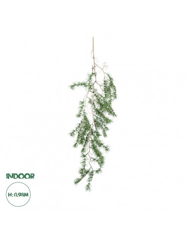 GloboStar® Artificial Garden ASPARAGUS HANGING PLANT 20621 Τεχνητό Διακοσμητικό Κρεμαστό Φυτό Σπαράγγι Υ98cm