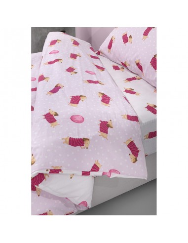 Σετ Σεντόνια Παιδικά 165x250 Pet Fuchsia