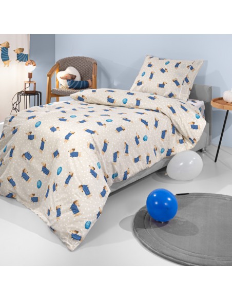 Σετ Σεντόνια Παιδικά 165x250 Pet Blue