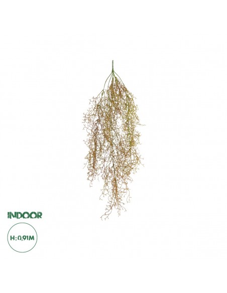 GloboStar® Artificial Garden HANGING AIR GRASS 20816 Τεχνητό Διακοσμητικό Κρεμαστό Φυτό Air Grass Μ22 x Π10 x Υ91cm