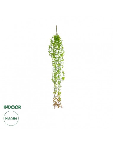 GloboStar® Artificial Garden HANGING EUCALYPTUS 20809 Τεχνητό Διακοσμητικό Κρεμαστό Φυτό Ευκάλυπτος Μ16 x Π9 x Υ105cm