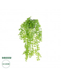 GloboStar® Artificial Garden HANGING PEACH LEAF 20880 -...