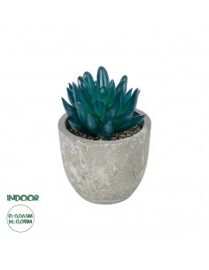 GloboStar® Artificial Garden SUCCULENT SEDEVERIA POTTED...