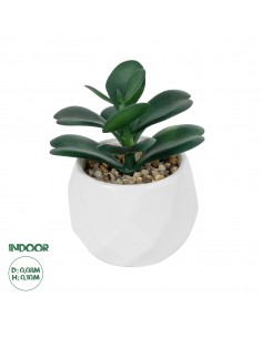 GloboStar® Artificial Garden SUCCULENT KALANCHOE POTTED...